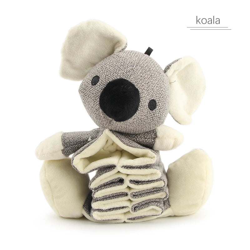 Juguete Comedero Lento de Peluche para Perros - Diseño Animal