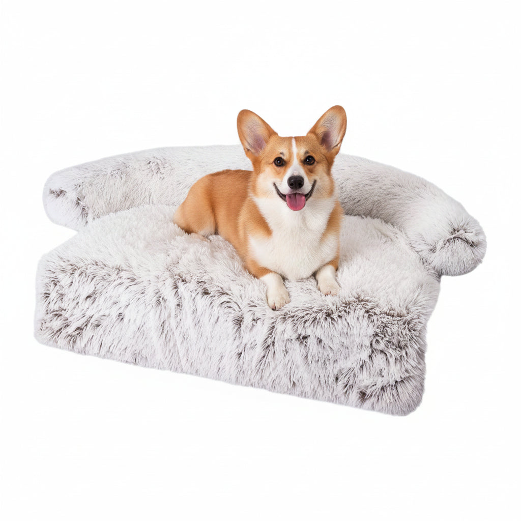 Washable Pet Sofa Blanket, Calming Bed for Large Dogs, Warm Cat Bed Mat, Couches Car Floor, Furniture Protector, Winter