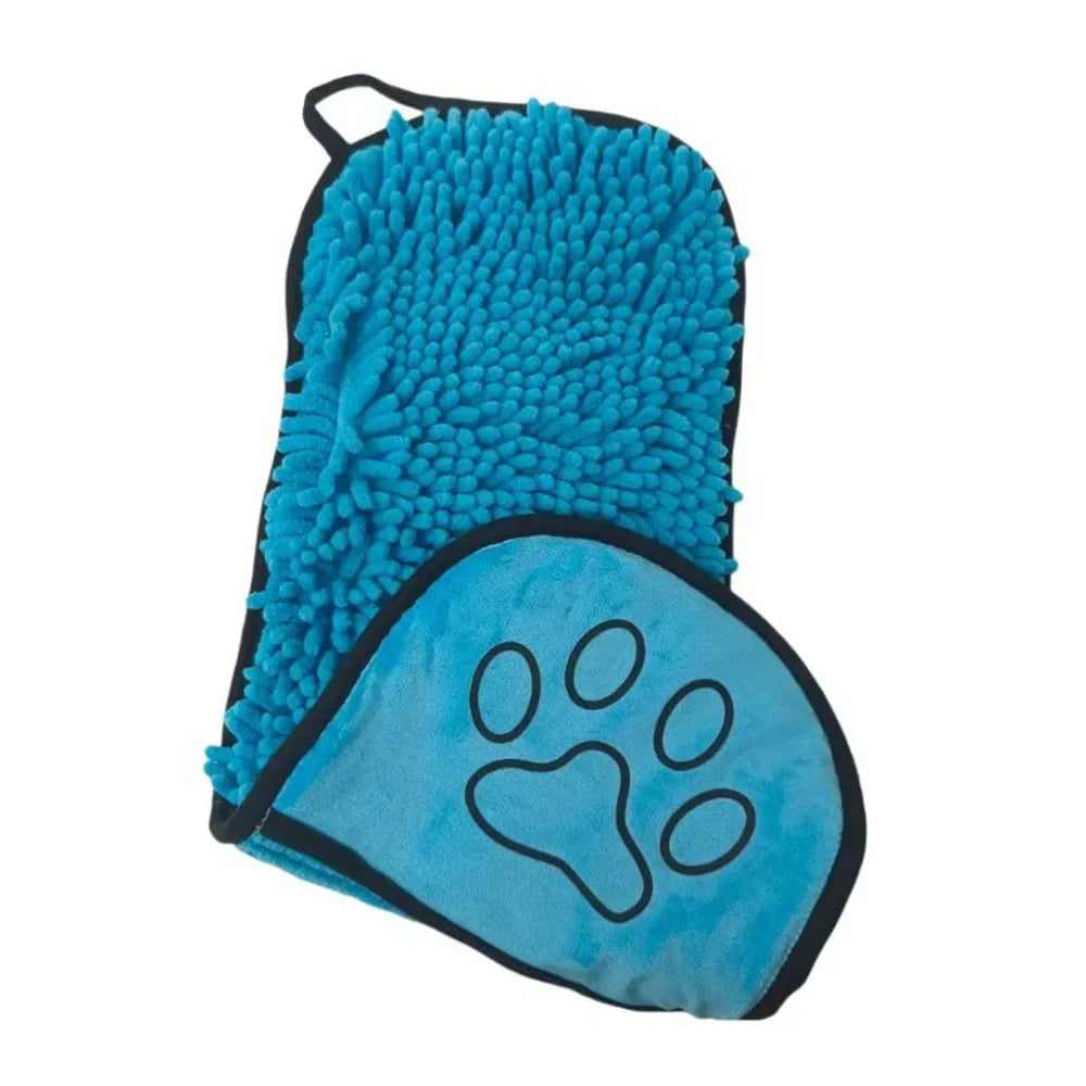 Toalla Ultra Absorbente de Franela para Perros y Gatos