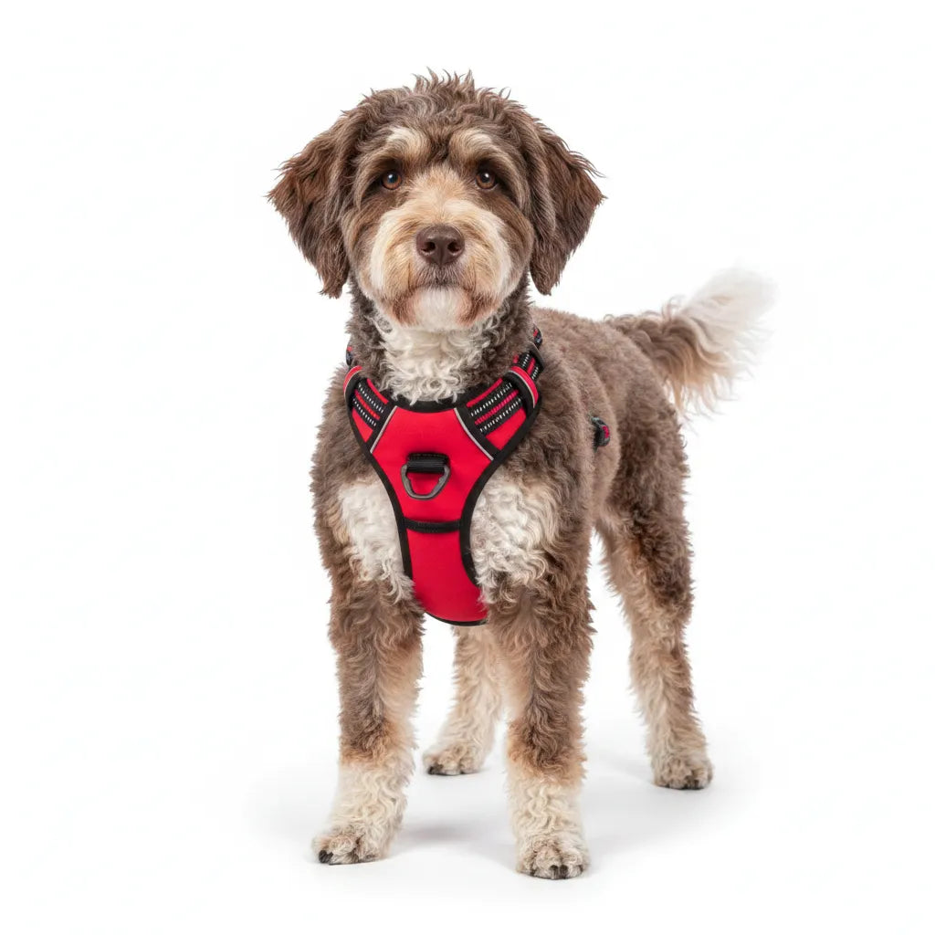 Arnés para Perros Vestido Rojo