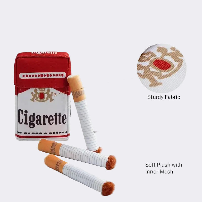 Juguete de Peluche Creativo: Diseño Divertido de Cigarrillos