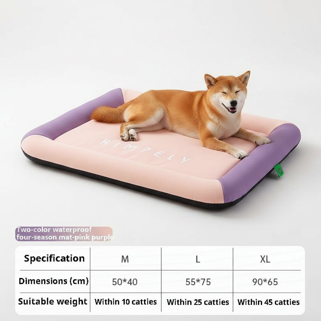 Cama Fresca de Verano para Perros y Gatos - Morado