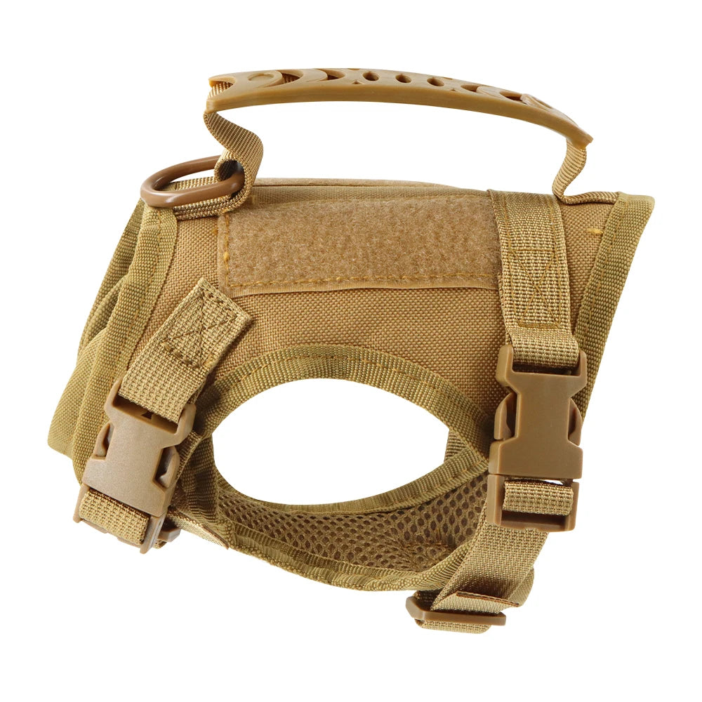 Arnés de Chaleco Táctico Acolchado para Perros y Gatos – Seguridad Extrema