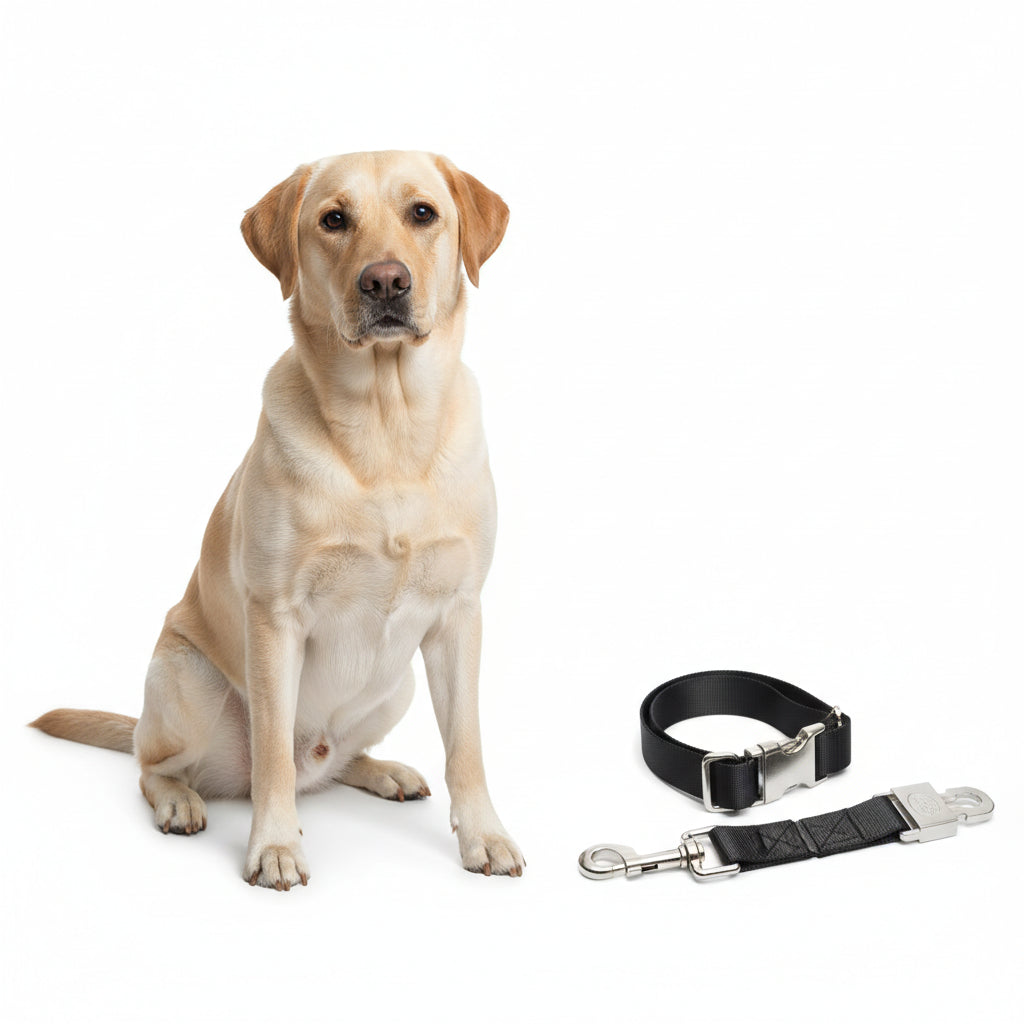 Cinturón de Seguridad Ajustable para Perros