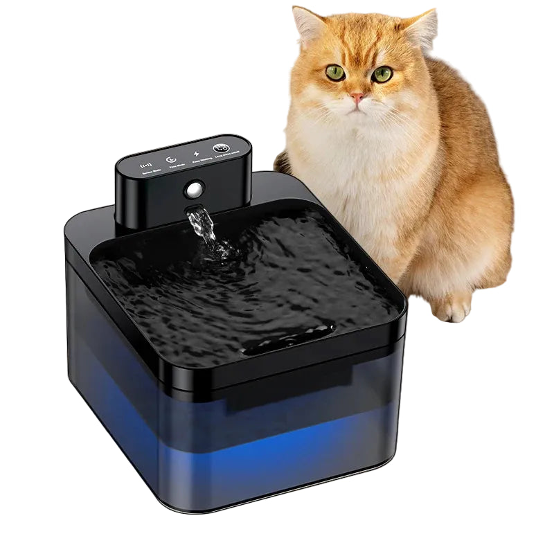 Fuente de Agua Inalámbrica con Sensor: Hidratación Inteligente y Libre de Cables
