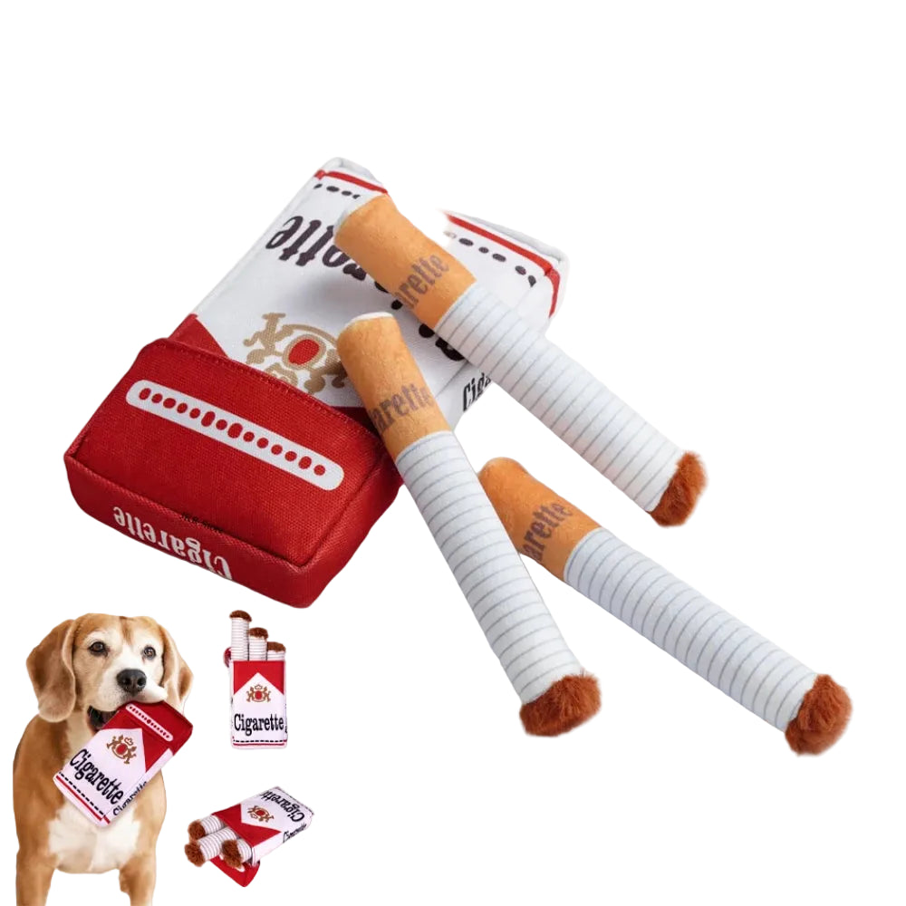 Juguete de Peluche Creativo: Diseño Divertido de Cigarrillos