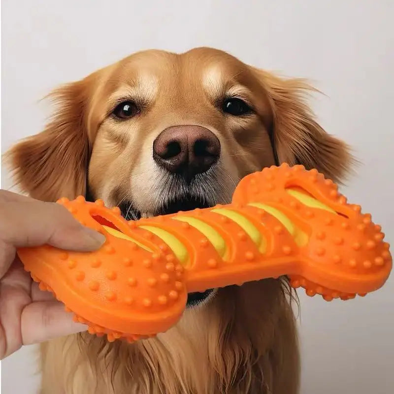 Hueso de Goma Masticable con Sonido para Perros