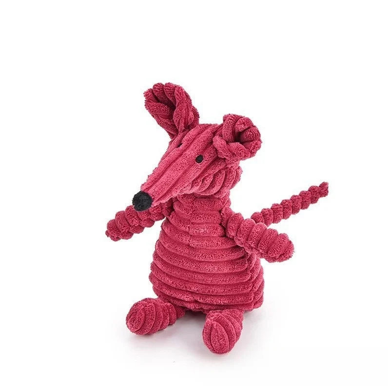 Juguete de Peluche Mordedor para Perros - Diseños de Animales