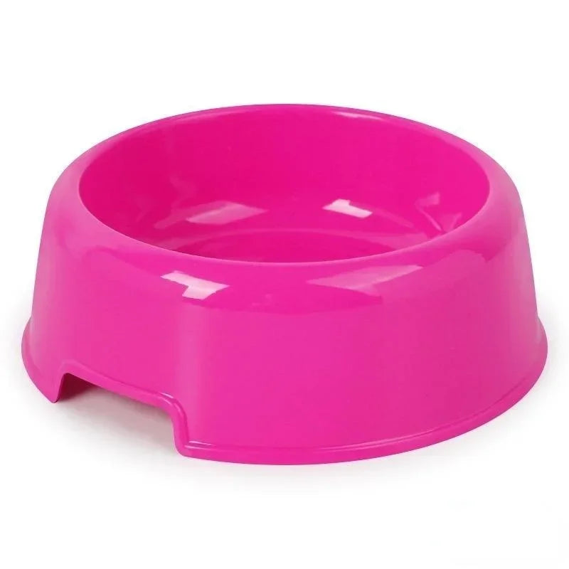 Comedero de Plástico para Perros Cachorros y Gatos – Ligero, Colorido y Resistente