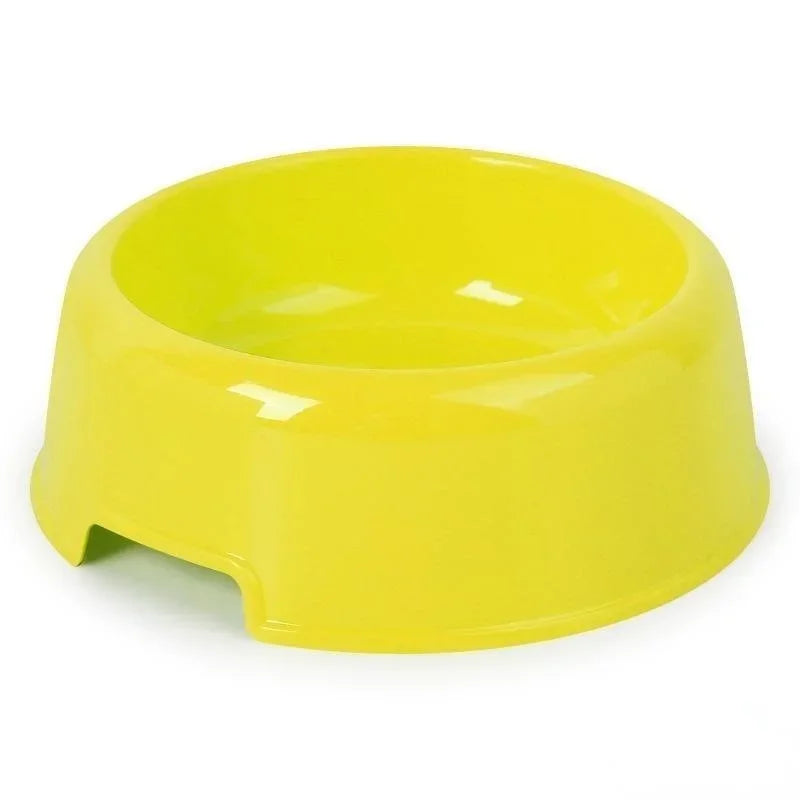 Comedero de Plástico para Perros Cachorros y Gatos – Ligero, Colorido y Resistente
