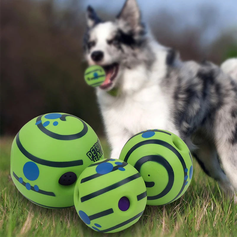 Pelota Interactiva con Sonido para Perros