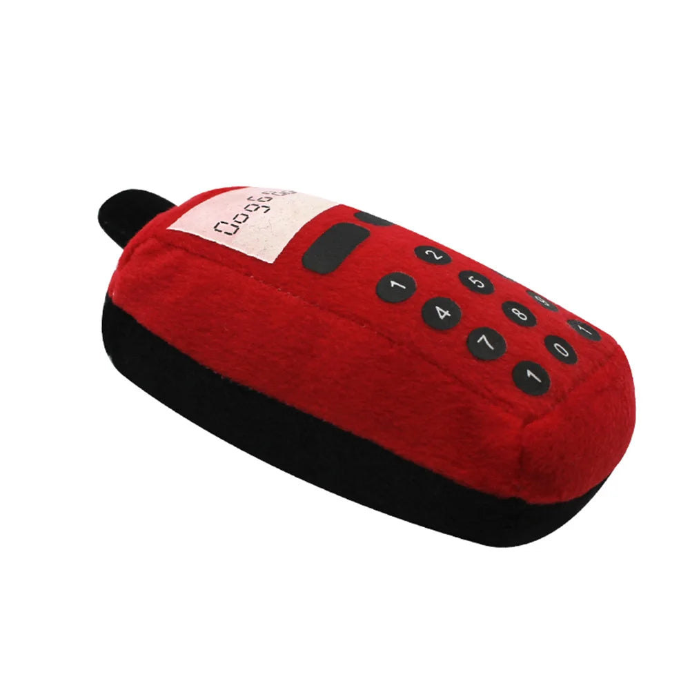 Juguete de Peluche con Forma de Teléfono para Perros