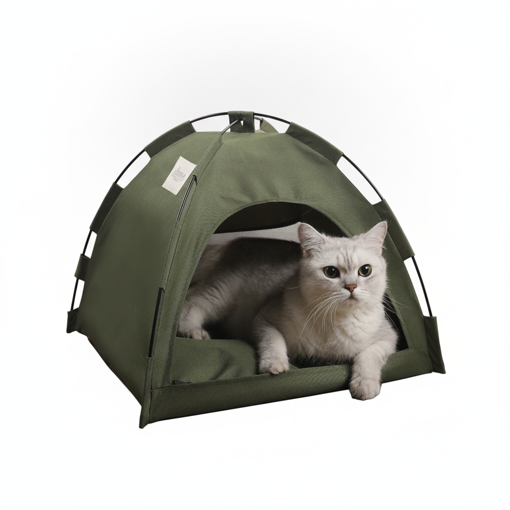Tienda de Campaña de PU para Gatos - imagen 1