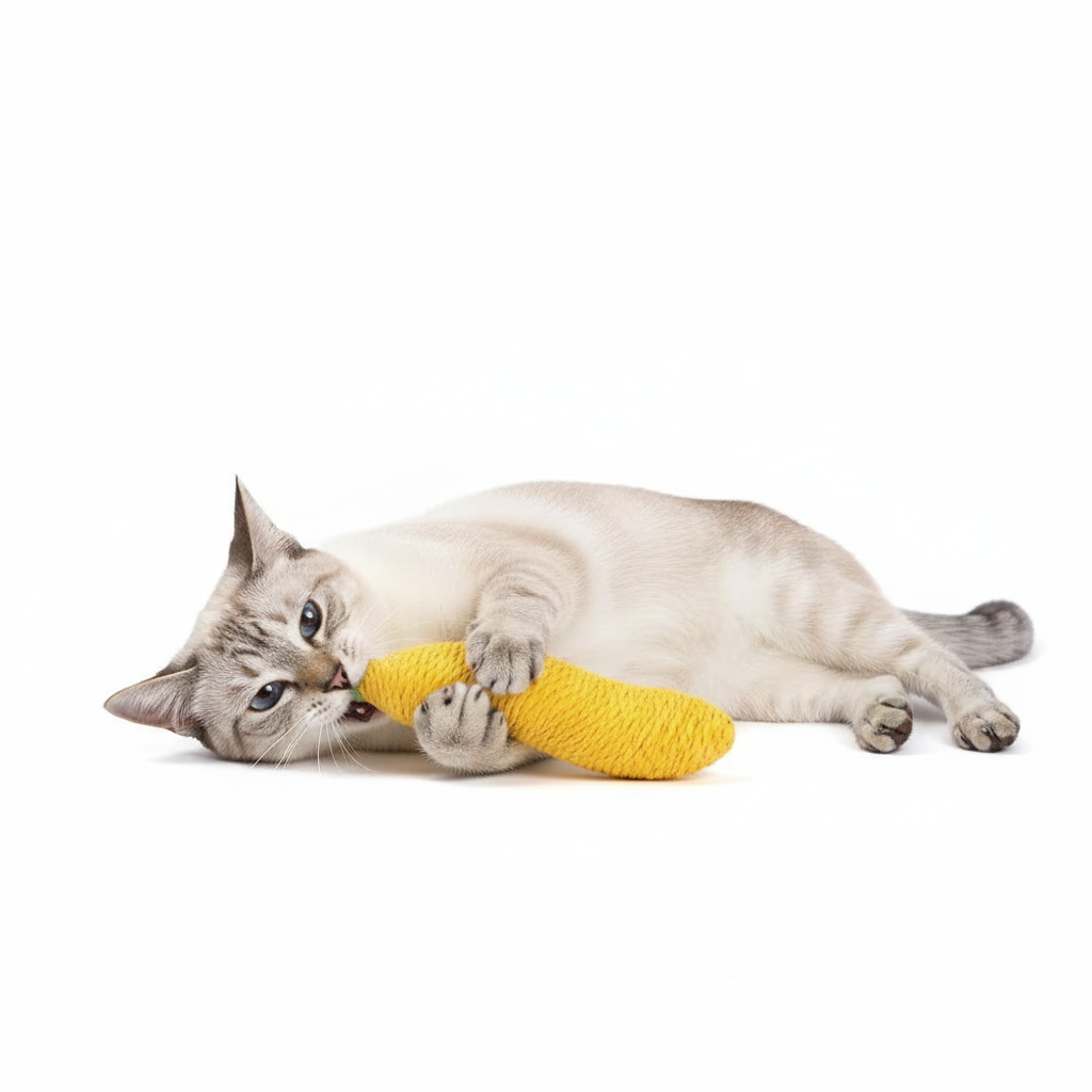 Juguete de Sisal con Forma de Plátano para Gatos - imagen 1