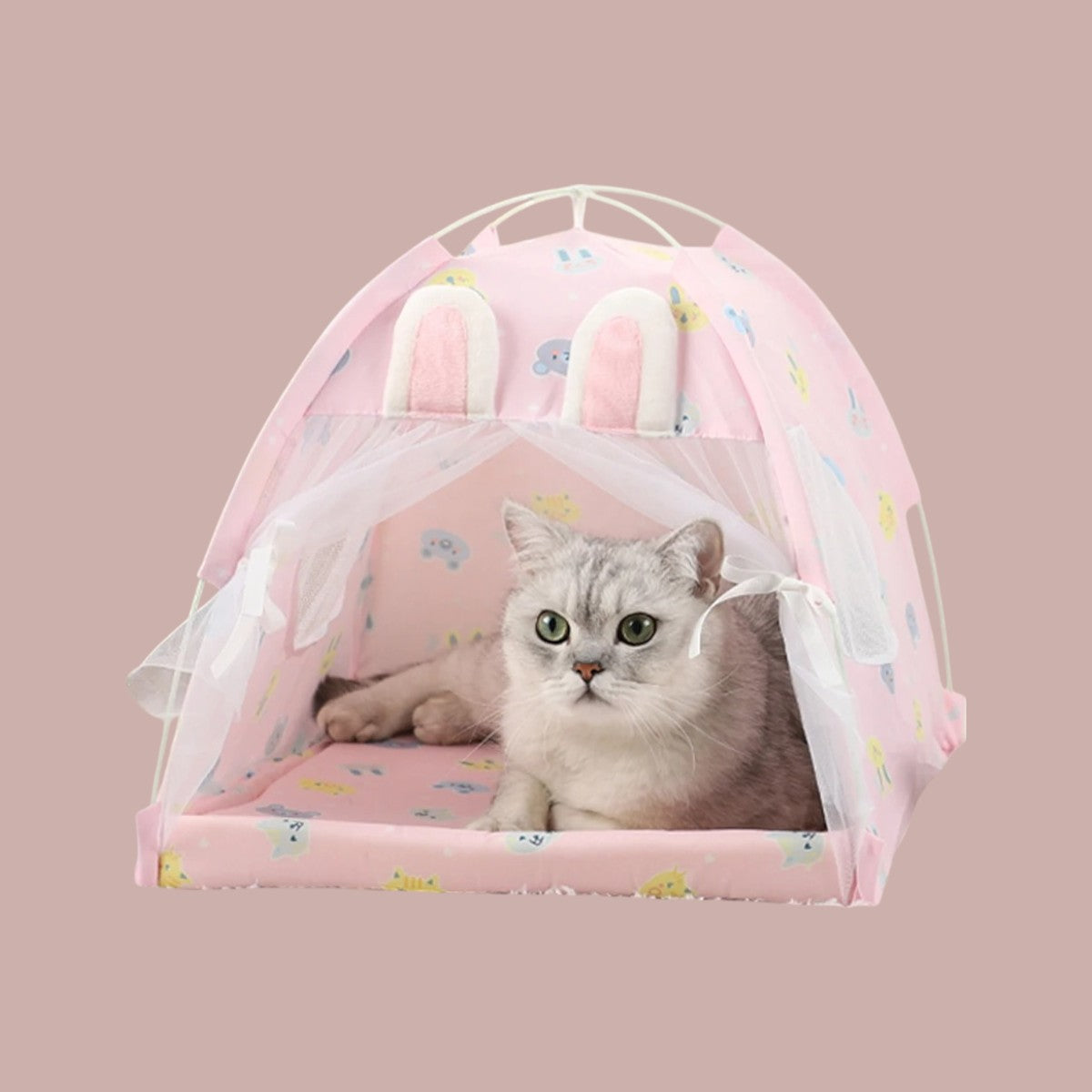 Cama Invernal para Gatos de Tienda Pastel