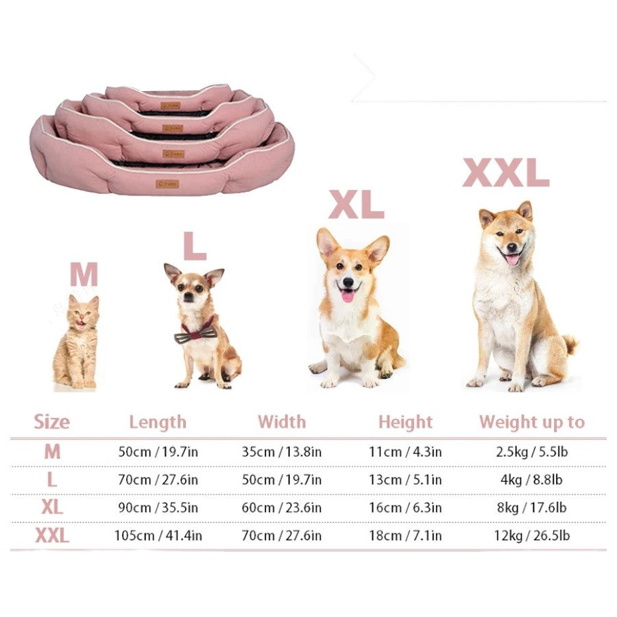 Cama de felpa ultra suave para perros – Comodidad y relax superior