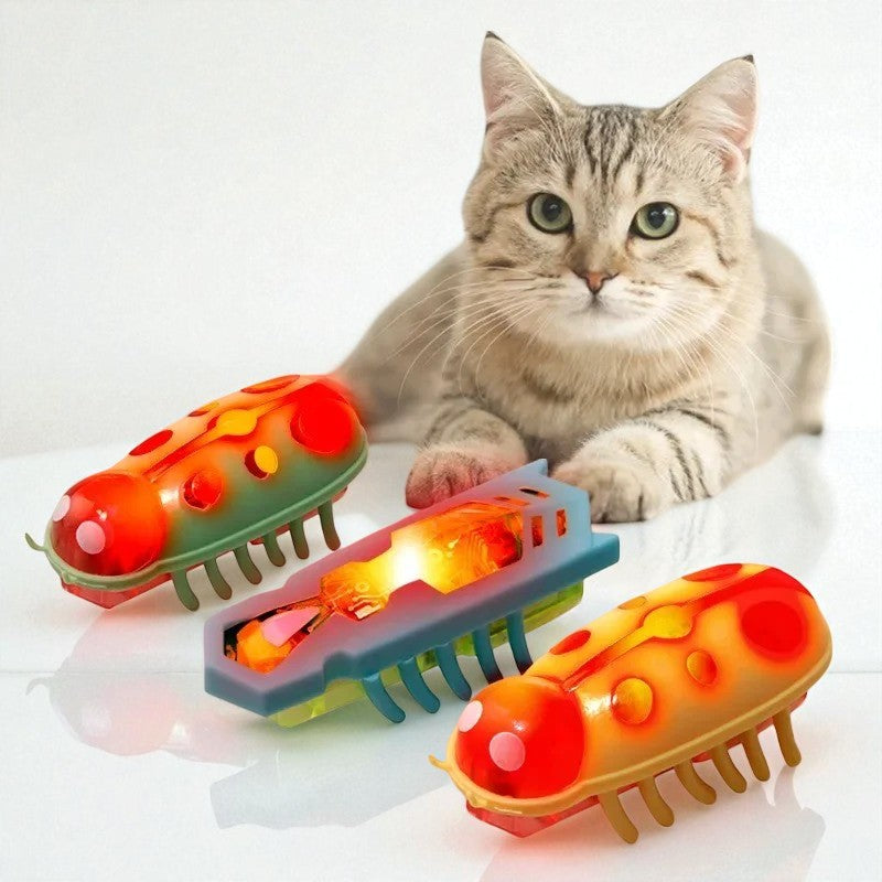 Juguete Interactivo Eléctrico en forma de insecto para gatos