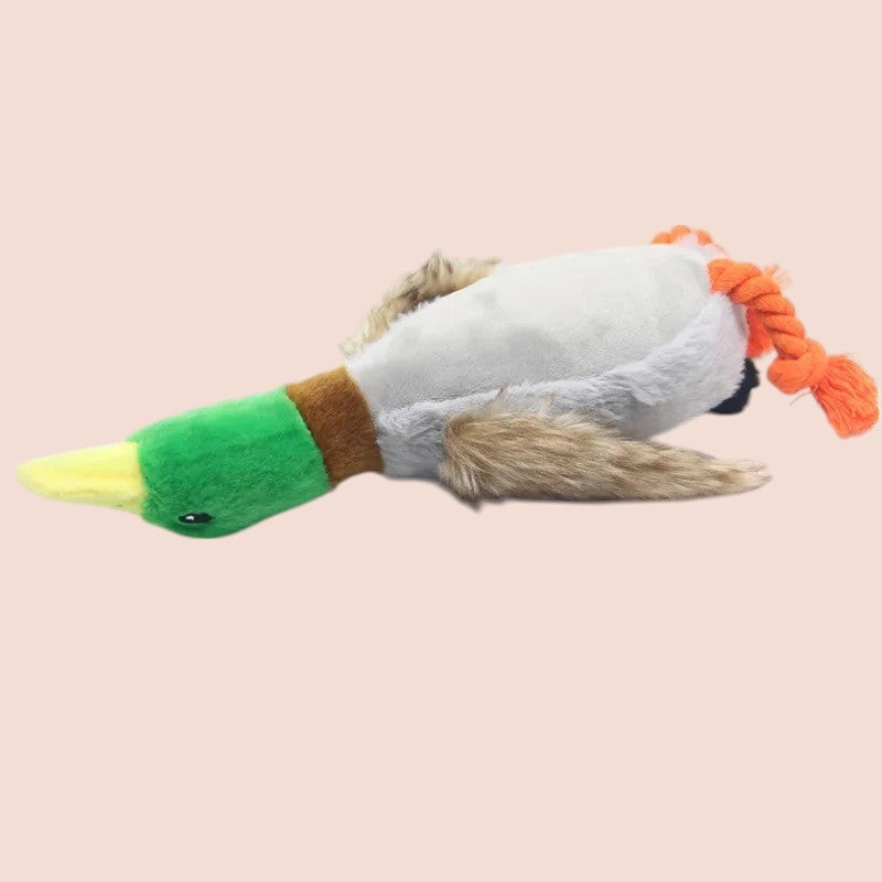 Juguete de felpa chirriante para perros – Diversión suave y duradera