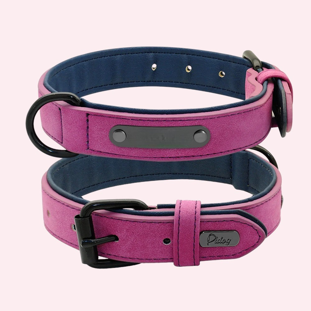 Set de Collar y Correa de Cuero para Perros – Máximo Estilo y Confort