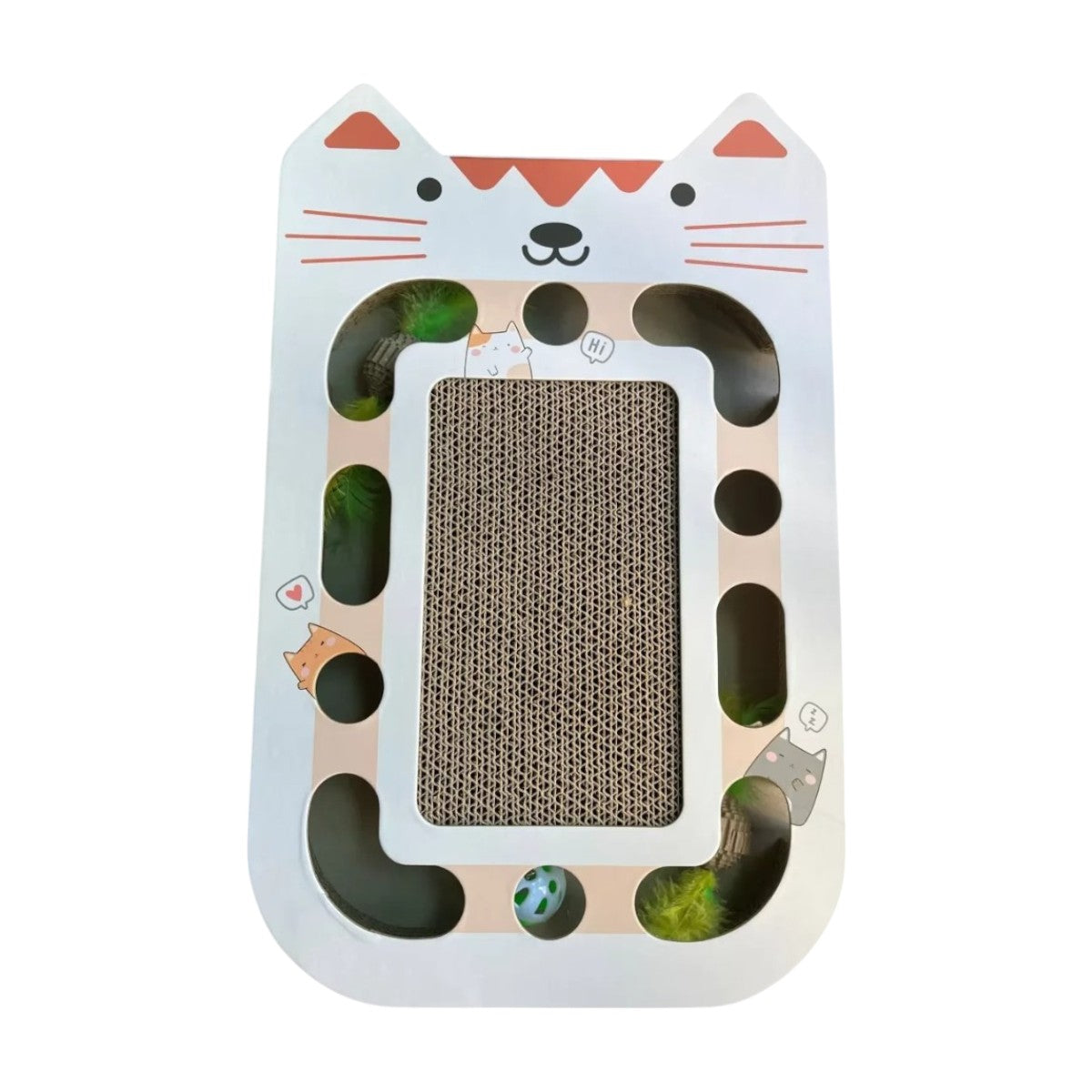 Rascador para Gatos con Juguete: Diversión y Protección para tus Muebles