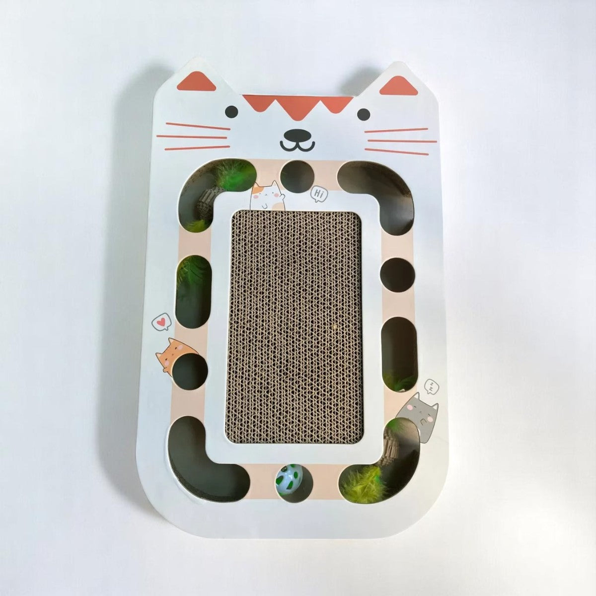 Rascador para Gatos con Juguete: Diversión y Protección para tus Muebles