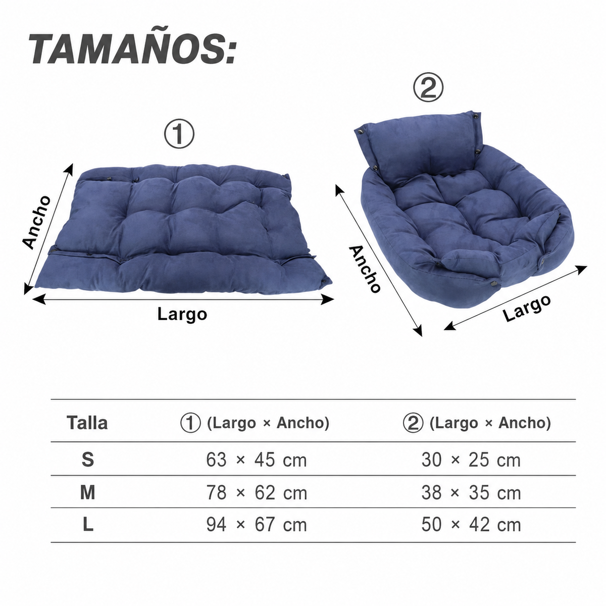 Cama Sofá Cálida de Invierno para Perros