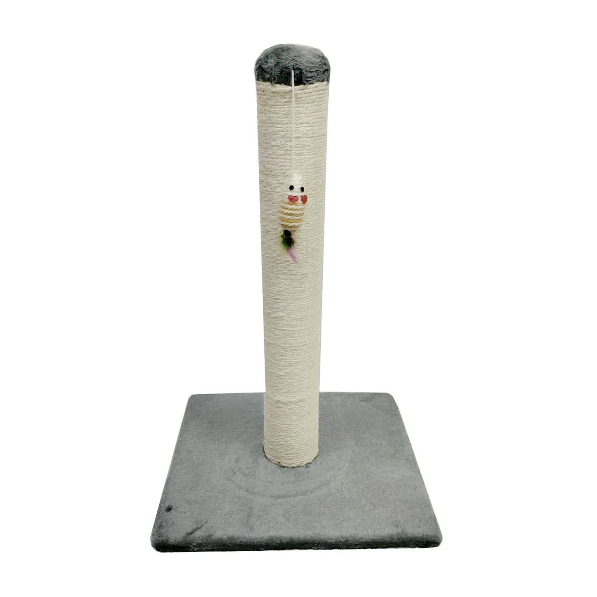 Árbol Rascador Alto de Sisal Natural para Gatos