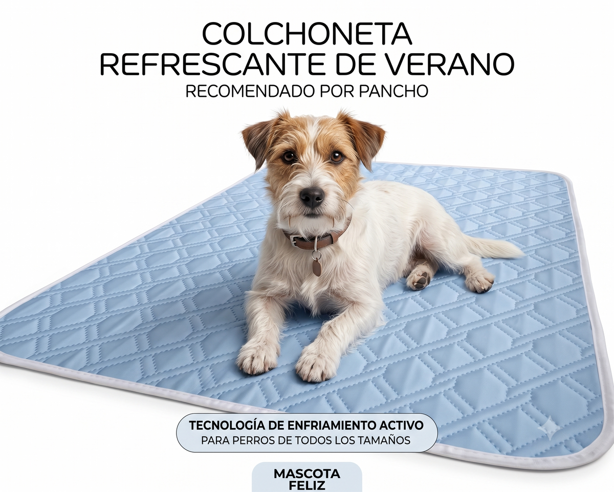Alfombrilla Refrescante para Perros: Alivio Inmediato y Frescura