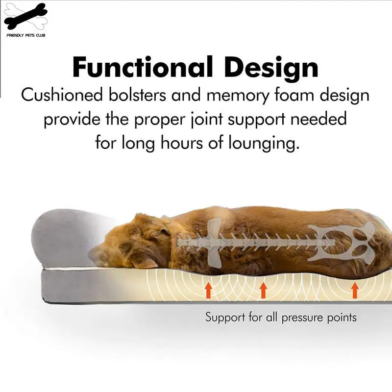 Cama Esquinera Ergonómica: El Sofá de Descanso para tu Mascota