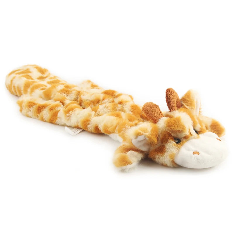 Juguete de Peluche Calamar y Cangrejo con Sonido para Perros