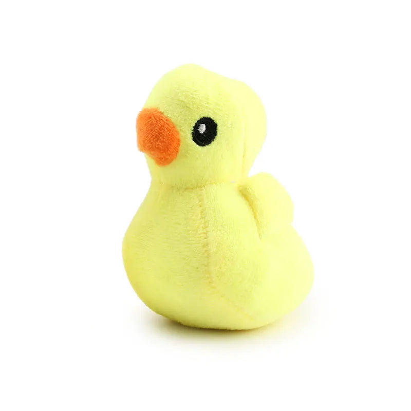 Juguete de Peluche Calamar y Cangrejo con Sonido para Perros