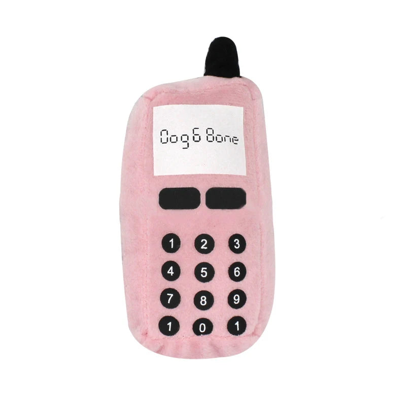 Juguete de Peluche con Forma de Teléfono para Perros