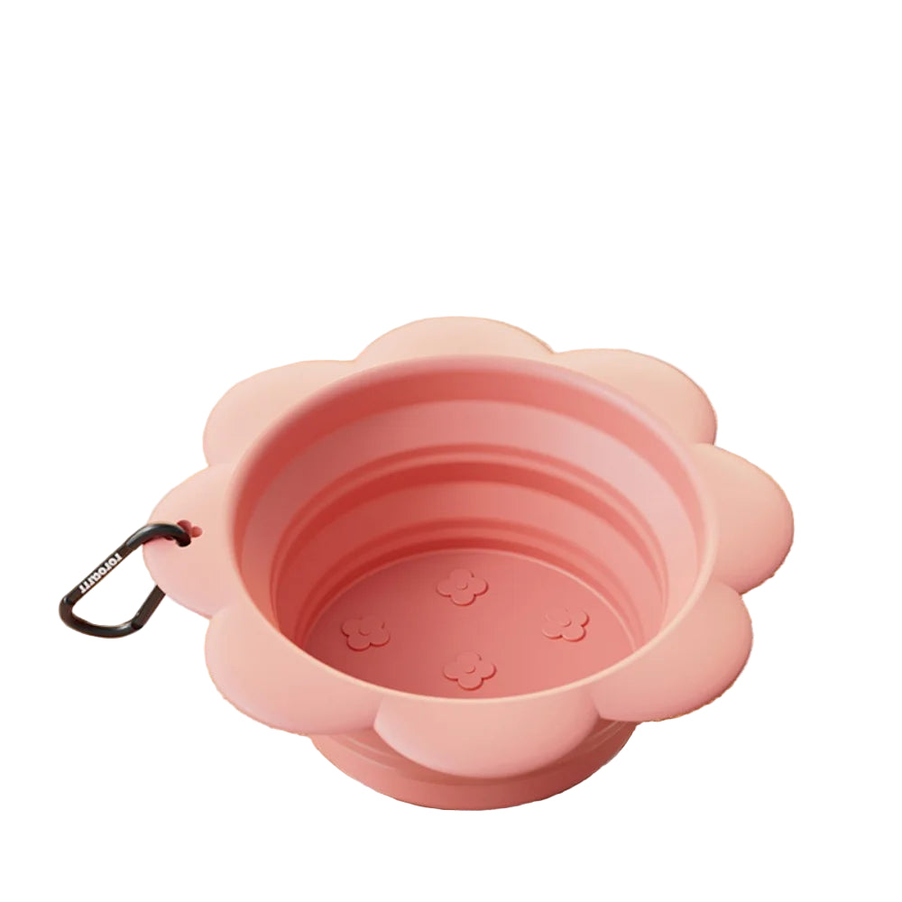 CUENCO PLEGABLE DE SILICONA PARA PERROS Y GATOS de 350 ml