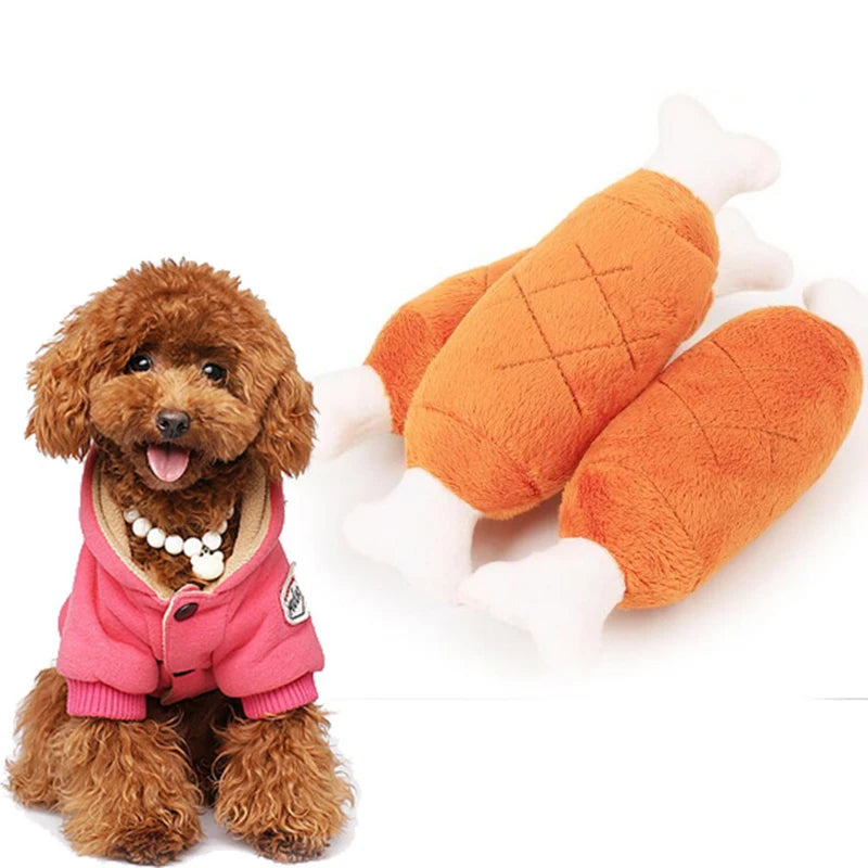 Juguete de peluche suave para perros – Diversión segura y saludable