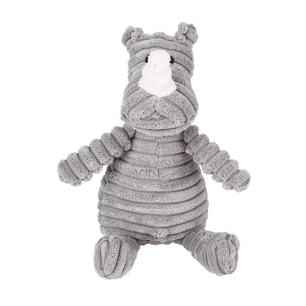 Juguete de Peluche Mordedor para Perros - Diseños de Animales
