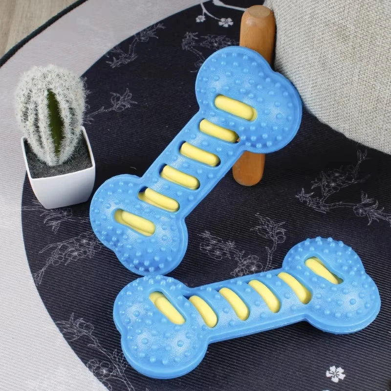 Hueso de Goma Masticable con Sonido para Perros