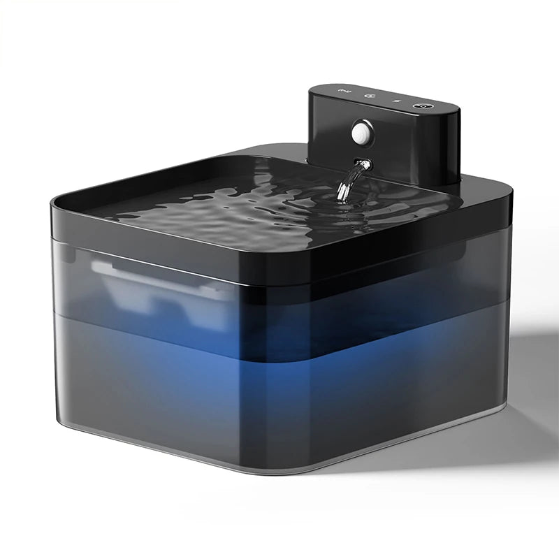 Fuente de Agua Inalámbrica con Sensor: Hidratación Inteligente y Libre de Cables