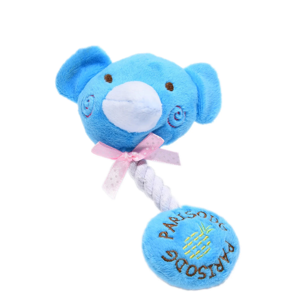 Peluche con Cuerda de Algodón para Perros - Diseños Animales