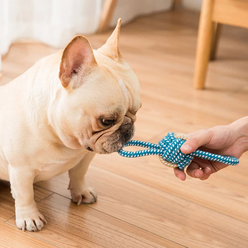 Juguete de Cuerda de Algodón para Perros – Diversión y Cuidado Dental