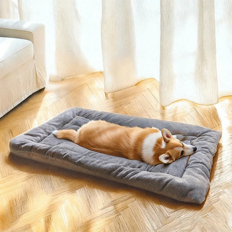 Cama Sofá de Peluche Extra Grande para Perros