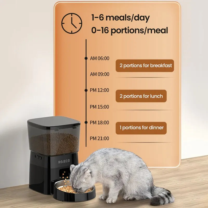 Comedero Automático Programable: Nutrición Precisa para tu Mascota