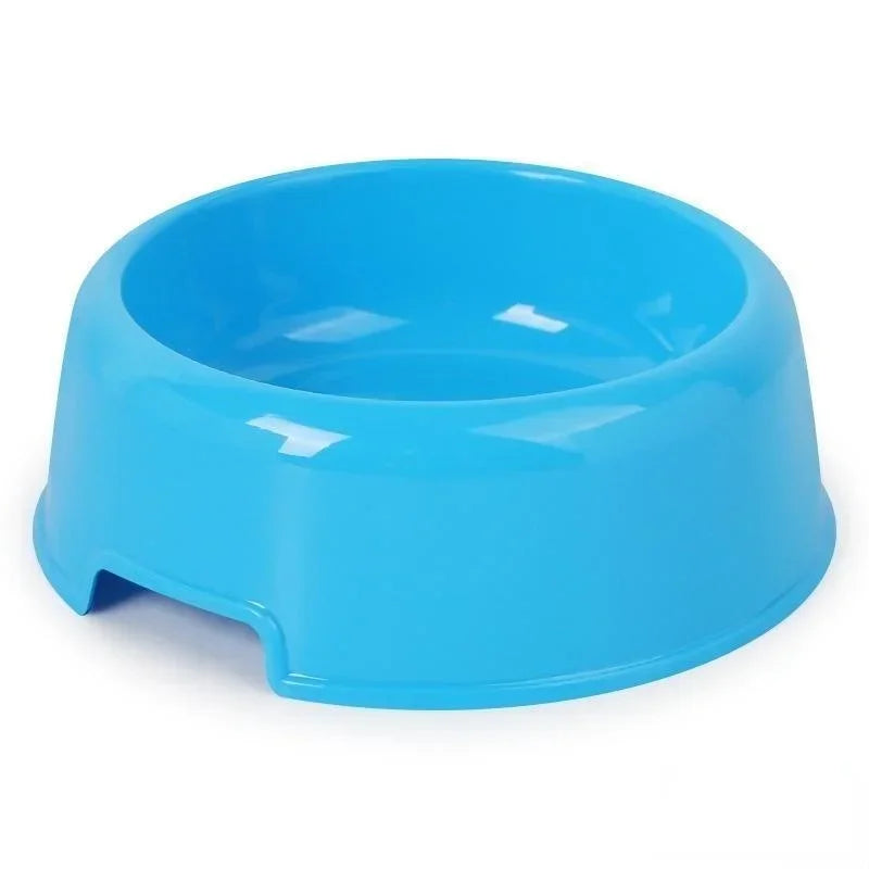 Comedero de Plástico para Perros Cachorros y Gatos – Ligero, Colorido y Resistente