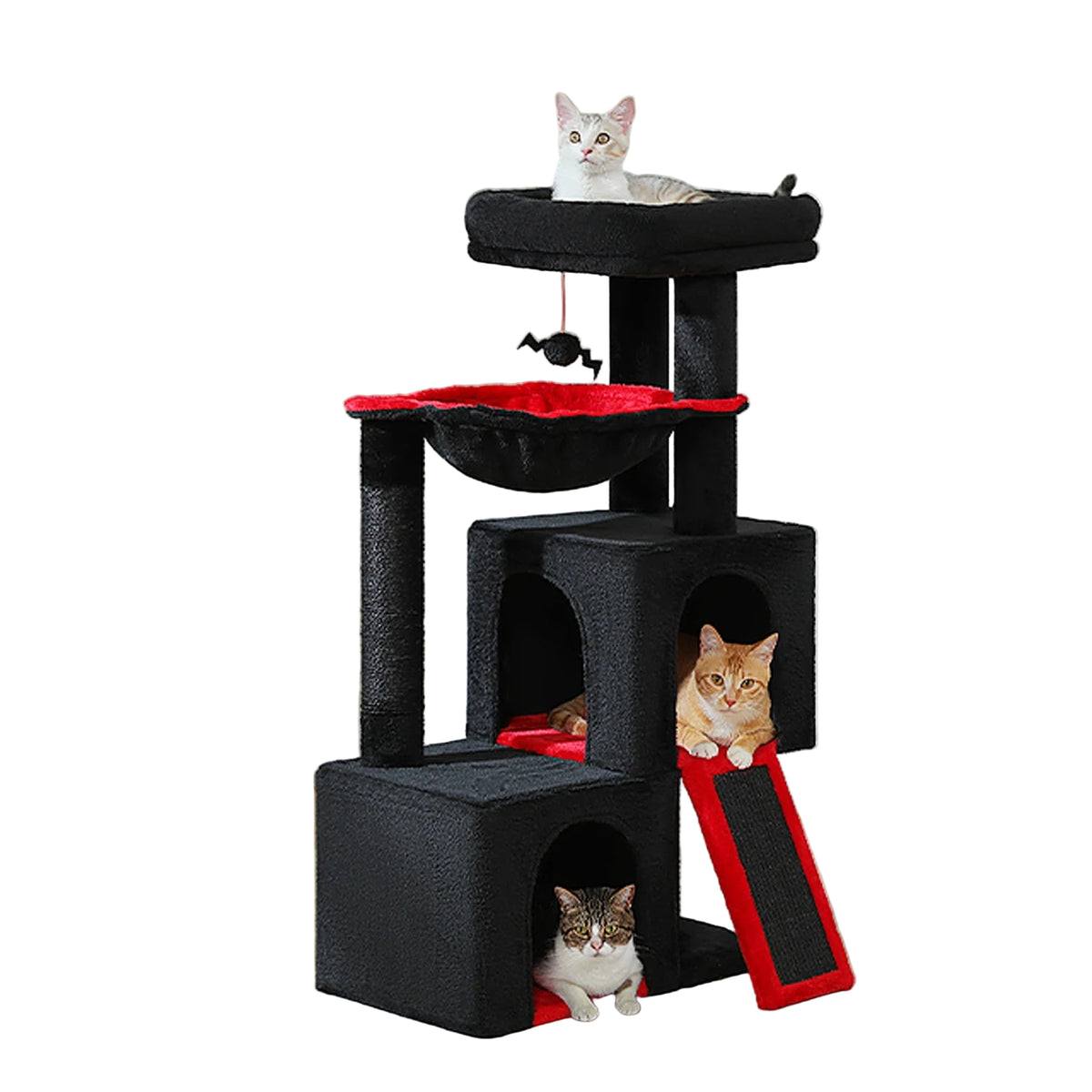 Árbol Rascador Grande para Gatos – Comodidad, Diversión y Estilo