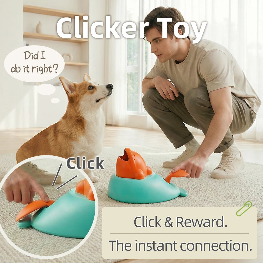 Dispensador de Comida Ballena para Perros y Gatos