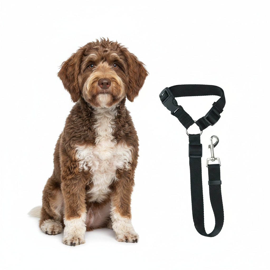 Cinturón de Seguridad Ajustable para Perros