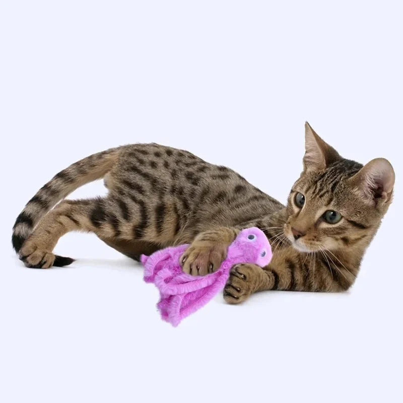 Juguete de peluche resistente para gatos – Diversión y juego interactivo