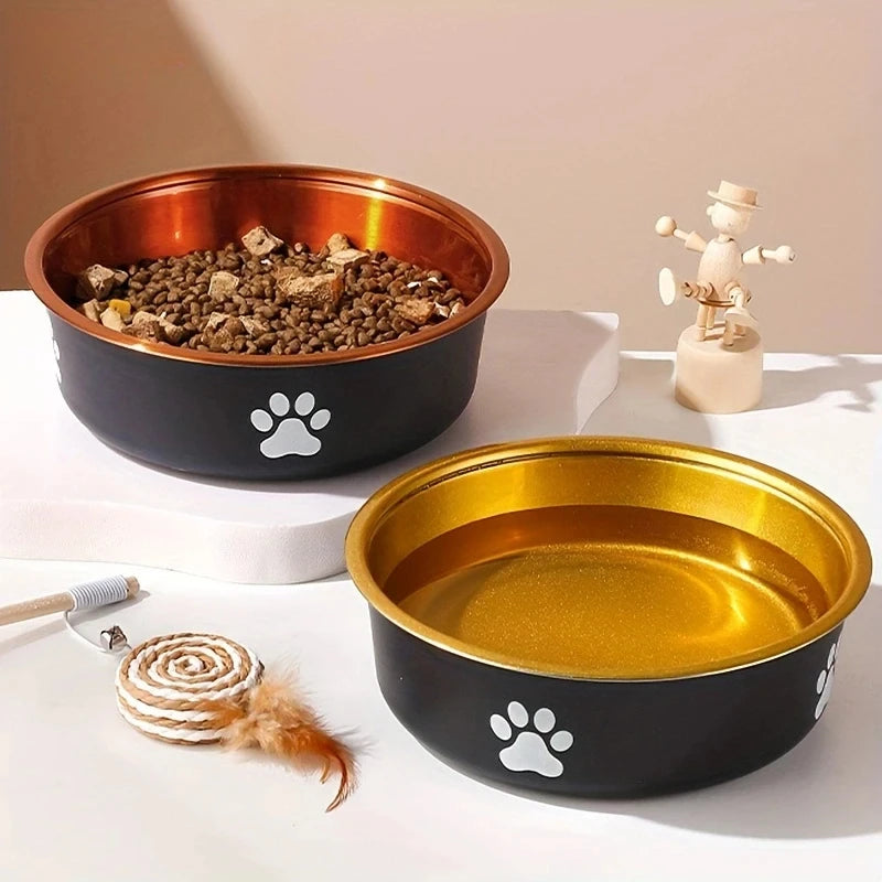 Comedero Antideslizante de Acero Inoxidable para Perros – Duradero, Higiénico y Seguro