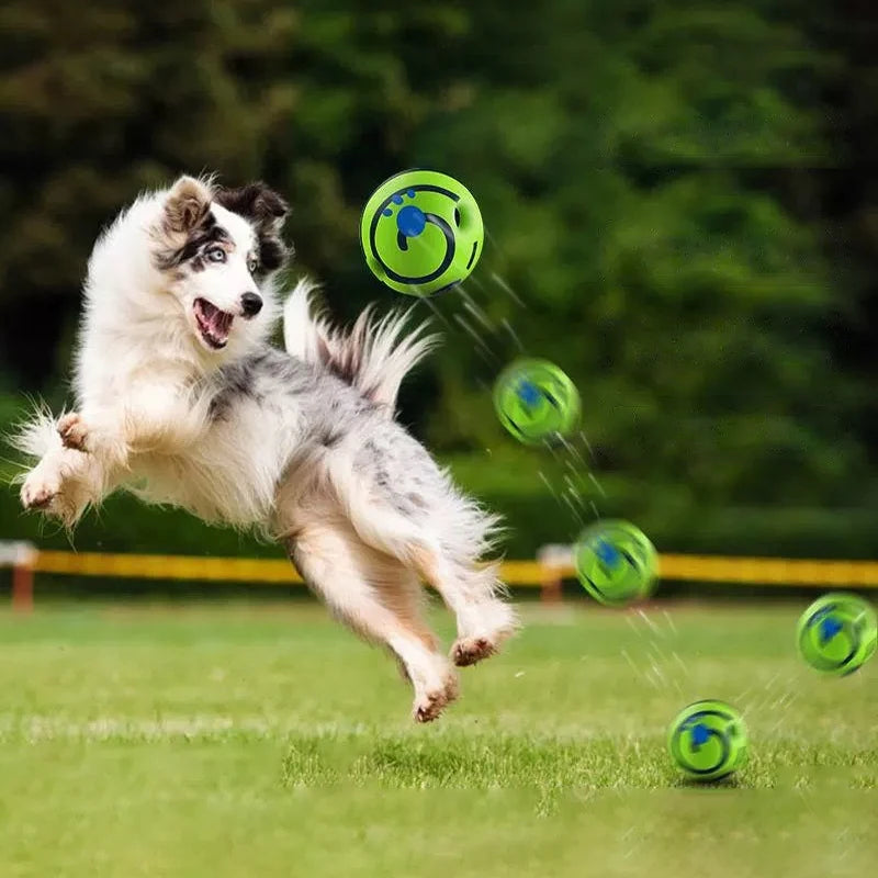 Pelota Interactiva con Sonido para Perros