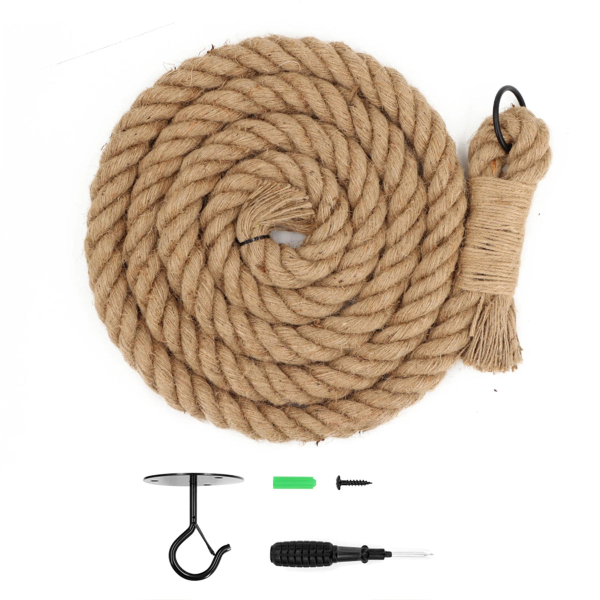 Cuerda de Sisal Natural para Gatos - 3 Metros de Diversión y Afilado de Uñas