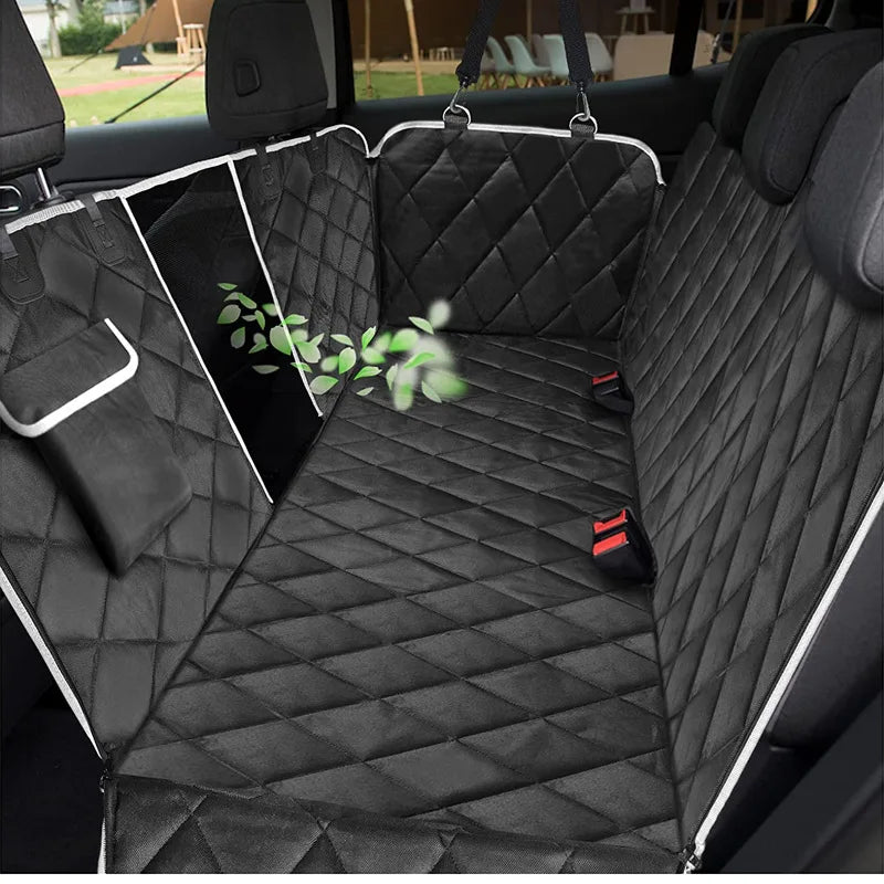 Funda Protectora Impermeable de Tejido Oxford para Asiento Trasero de Coche